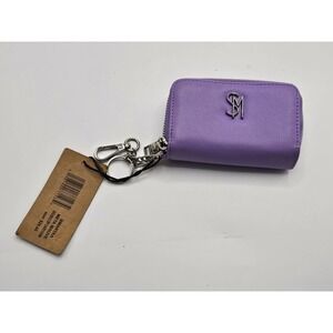 BMARTAA Double Zip Card Coin purse in Meta Mauve color